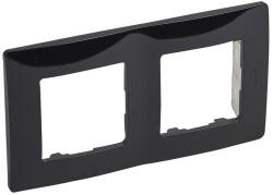Legrand Niloé kettes keret, onyx fekete (397052) (397052)