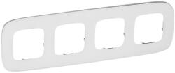 Legrand Valena Allure Négyes keret, Fehérüveg (755544) (755544)