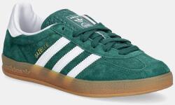 adidas Originals gyerek velúr sportcipő GAZELLE INDOOR zöld, JS3800 - zöld 35.5