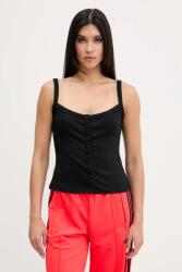 Abercrombie & Fitch top fekete, KI139-5412 - fekete XL
