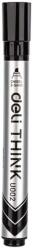 Deli 2-5 mm vágott fekete tábla és flipchart marker (DEU00220) - tintasziget