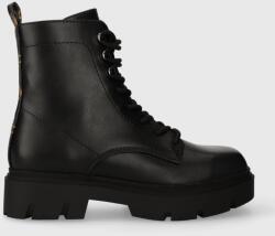 Guess bokacsizma RAMSAY fekete, női, lapos talpú, FL8RMY ELE10 - fekete Női 40
