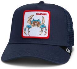 Goorin Bros baseball sapka Team Crab sötétkék, nyomott mintás, 101-2013 - sötétkék Univerzális méret