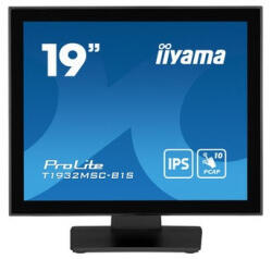 iiyama Interaktív kijelző, iiyama touch IPS, 19", T1932MSC-B1S (T1932MSC-B1S)