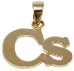 Ékszershop Fényes Cs betű arany medál (1315371)