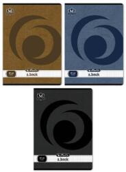 Herlitz füzet A4/87-60 kockás, soft touch, Montana (400200751)