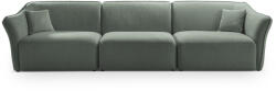 Micadoni Canapea Hailey cu 5 locuri si tapiterie boucle (MIC_5S_196_F1_HAILEY7) Canapea