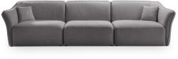 Micadoni Canapea Hailey cu 5 locuri si tapiterie boucle (MIC_5S_196_F1_HAILEY3) Canapea