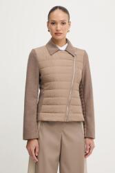 BOSS gyapjú keverék dzseki - barna 38