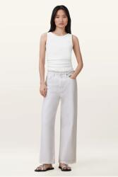 AllSaints pamut nadrág BLAKE - fehér 29