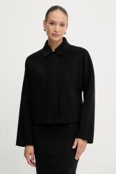 BOSS gyapjú dzseki - fekete 34