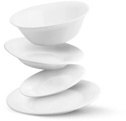 COK Serviciu de masa, 19 piese, 6 persoane, sticla opal, Elba (713064) Serviciu de masa