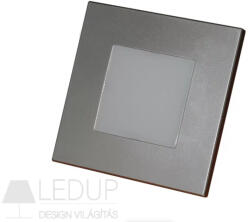 EMITHOR [OUTLET] STEP LIGHT lábazat világító antracit IP20 1W 60lm 4000K (ezüst) (PZ-48302)