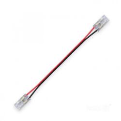 Kobi Csatlakozó 8 mm-es COB LED szalagok csatlakoztatásához 10 cm-es kábellel Kobi