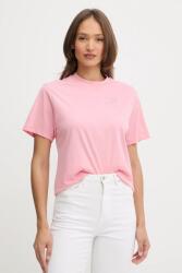 HUGO pamut póló - rózsaszín XS - answear - 16 590 Ft
