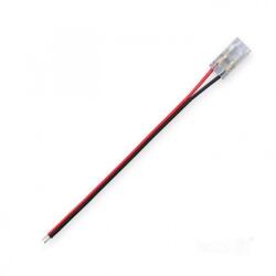 Kobi csatlakozó 8 mm-es COB LED szalaghoz 10 cm-es kábellel