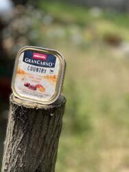 Animonda GranCarno Country (marha, liba, sütőtök) alutálkás - Felnőtt kutyák részére (150g)