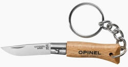 Opinel Tradition Classique No. 02 (S) zsebkés, kulcskarikával, bükk