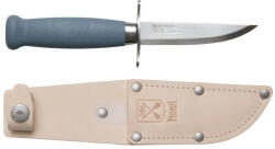 Morakniv Scout 39 (S) kés, kékáfonya, bőr tokkal