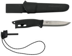 Morakniv Companion Spark (S) kés, tokkal, szikravetővel, fekete