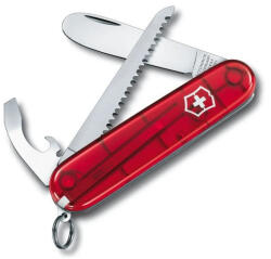 Victorinox Swiss Army My First Victorinox zsebkés, áttetsző piros