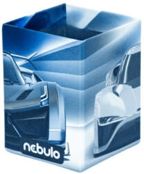 NEBULO Sportautó asztali ceruzatartó, karton 8x8x10cm, Nebulo (ALI-ITP-SA) - mesescuccok