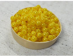  Gyöngy sárga 5mm - 1 doboz - papelito