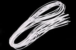  Bőrszál, kb. 80 cm, 2 db/cs - Fehér 32508