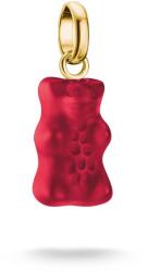Thomas Sabo Aranyozott ezüst piros Haribo gumi maci connect charm