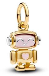 Pandora ékszer Forgatható robot shine függő charm 763441C01