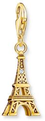 Thomas Sabo Eiffel torony aranyozott ezüst charm