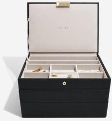 Stackers Fekete classic ékszerdoboz szett 75465