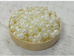  Gyöngy törtfehér 5mm - 1 doboz - papelito