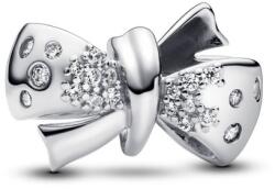 Pandora ékszer Szikrázó ezüst masni charm 793442C01