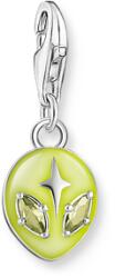 Thomas Sabo Ezüst ufo charm lime színű tűzzománccal és cirkóniával