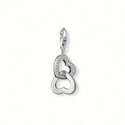 Thomas Sabo Dupla szí­v cirkónia ezüst medál