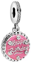 Pandora ékszer Pink szülinapi torta függő charm 798888C01