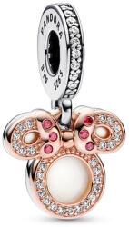 Pandora Disney Minnie egér sziluett dupla függő charm