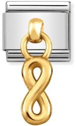 Nomination Függő arany végtelen charm