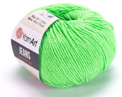 YARNART Jeans fonal 60 - Élénkzöld