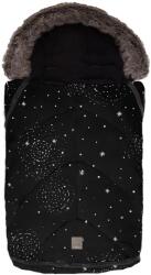 KikkaBoo Trendy Galaxy Black téli babakocsi takaró