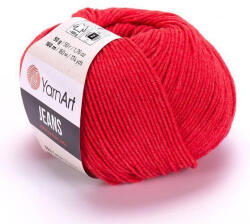 YARNART Jeans fonal 26 - Világospiros
