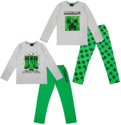  Minecraft Creeper gyerek hosszú pizsama 8 - 12 év / 128 - 152 cm (FKC55682)