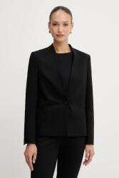 BOSS zakó fekete, sima, egysoros gombolású, 50541998 - fekete 38