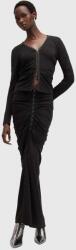 AllSaints szoknya CADELL fekete, maxi, ceruza fazonú, W003RB - fekete 36