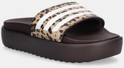 adidas papucs Adilette Platform barna, platformos, JR9234 - barna Női 40.5
