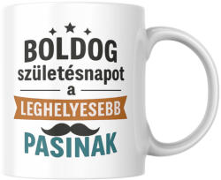 Boldog születésnapot leghelyesebb pasinak bögre (Boldog_szuletesnapot_leghelyesebb_pasinak_bogre)