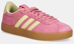 Adidas velúr sportcipő Vl Court 3.0 rózsaszín, JR8647 - rózsaszín Női 40