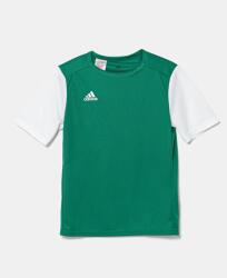 Adidas gyerek póló zöld, nyomott mintás, DP3216 - zöld 164
