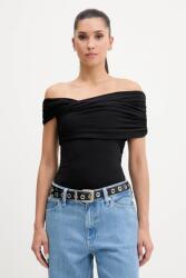 Abercrombie & Fitch body fekete, sima, KI139-5421 - fekete M